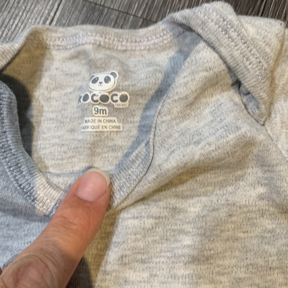 Rococo grey onesie - Picture 2 of 2